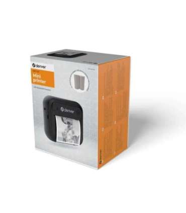 Denver MBP-32B Thermal Mini Printer with Bluetooth, Black