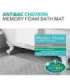 Beldray LA032647LGRYUFFEU7 Antibac Chevron Memory Foam Bath Mat