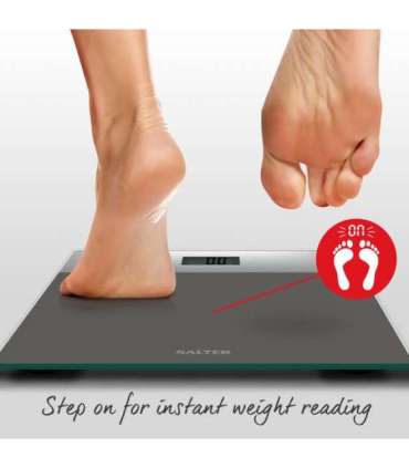 Salter 9206 SVSV3RCFEU16  Glass Bathroom Scales