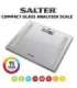 Salter 9113 SV3RAREU16 Compact Glass Analyser Bathroom Scales - Silver