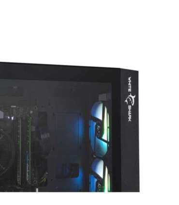 White Shark GCC-2401 Warhead-3 Black 4 Fans 12cm RGB