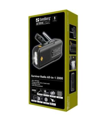 Sandberg 421-04 Survivor Radio All-in-1 2000mAh