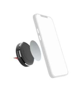 Hama 00201518 Magnet Car Mobile Phone Holder for Dashboard, 360 Rotation Universal