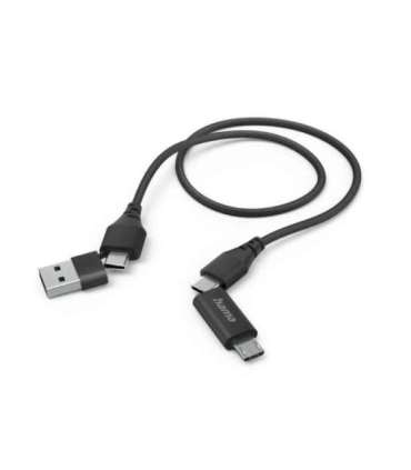Hama 00201537 4-in-1 Multi Charging Cable 1.5m