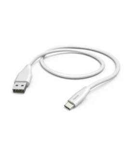 Hama 00201596 Charging Cable, USB-A - USB-C 1.5m white