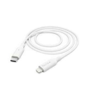 Hama 00201598 Charging Cable, USB-C - Lightning 1m white