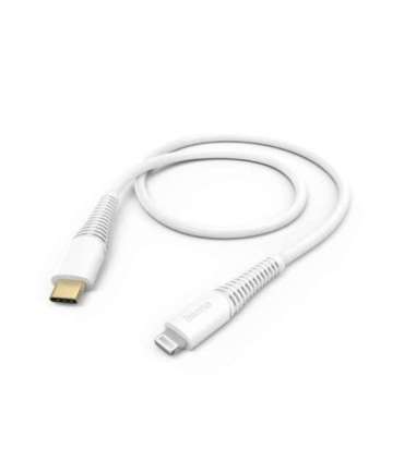 Hama 00201603 Charging Cable, USB-C - Lightning 1.5m white