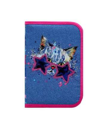 Hama 00139125 Crazy Cat, 21 cm x 17 cm, Blue/Pink