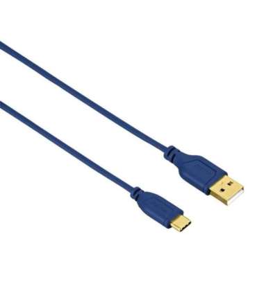 Hama 00135785 Flexi-Slim USB-C Cable 0.75m Blue