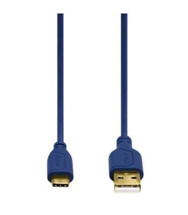 Hama 00135785 Flexi-Slim USB-C Cable 0.75m Blue