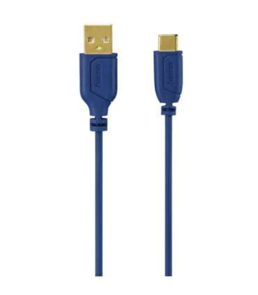Hama 00135785 Flexi-Slim USB-C Cable 0.75m Blue