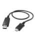 Hama 00173672 Charging/Data Cable, Micro-USB 0.6m Black