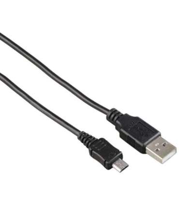 Hama 00173672 Charging/Data Cable, Micro-USB 0.6m Black