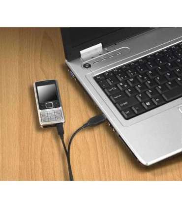 Hama 00173672 Charging/Data Cable, Micro-USB 0.6m Black