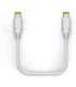 Hama 00183328 Charging/Data Cable, USB Type-C - USB Type-C 1.5m White