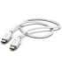 Hama 00183328 Charging/Data Cable, USB Type-C - USB Type-C 1.5m White