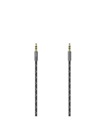 Hama 00205129 Audio Cable 0.75 m 3.5mm Black/Grey