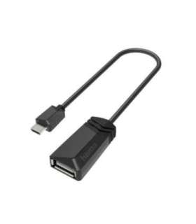Hama 00200308 USB-OTG Adapter, Micro-USB Plug - USB Socket