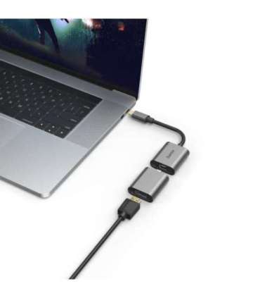 Hama 00200306 6in1 Adapter Connect2Go, USB-C, Mini-DisplayPort, HDMI, VGA