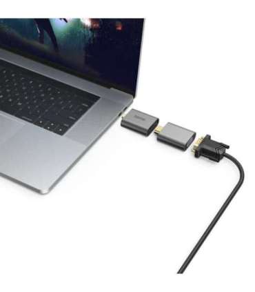 Hama 00200306 6in1 Adapter Connect2Go, USB-C, Mini-DisplayPort, HDMI, VGA