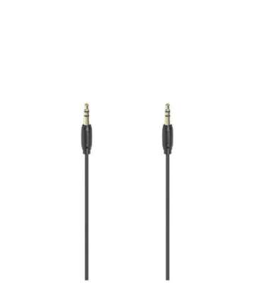 Hama 00205263 Audio Cable, 3.5mm Jack Plug - Plug Stereo Gold-Plated Ultra-thin 3m
