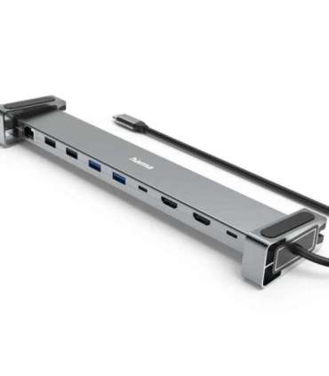 Hama 00200145 USB-C-Docking-Station Connect2Office
