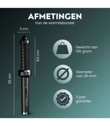 Revamp BR-1300-EU Ceramic 30mm Hot Brush