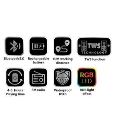 Kodak PWS-2237 Portable Wireless Speaker