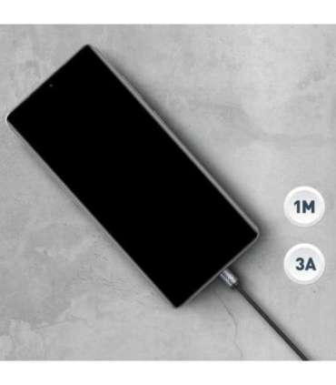 Tellur Minimalist USB to Type-C Cable 3A 1m Black