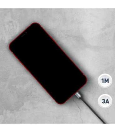 Tellur Minimalist USB to Lightning Cable 3A 1m Black