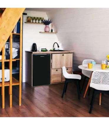 Manta MM520PB Fridge 91L Black