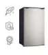 Manta MM520PS Fridge 91L Silver Inox/Black