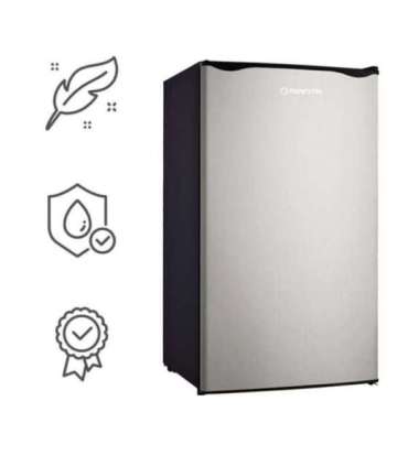 Manta MM520PS Fridge 91L Silver Inox/Black