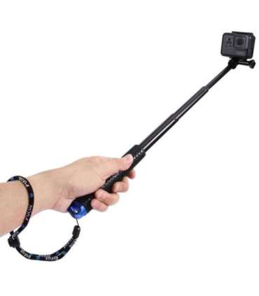 Selfie Stick Puluz for sports cameras (black)