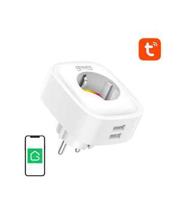 Smart plug WiFi Gosund SP112 2xUSB, 16A, Tuya