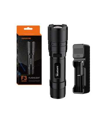 Flashlight Superfire F3-L2, 570lm