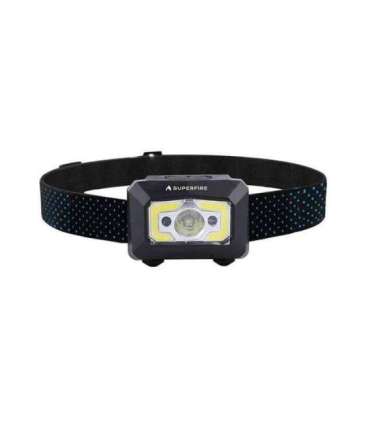 Headlight with non-contact switch Superfire X30, 340lm, USB