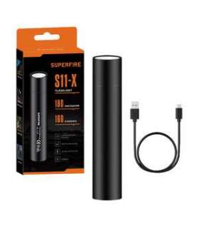 Mini flashlight Supfire S11-X, 700lm, USB