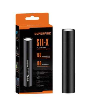 Mini flashlight Supfire S11-X, 700lm, USB