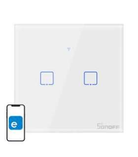 Smart Switch WiFi + RF 433 Sonoff T1 EU TX (2-channel)