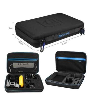 Puluz 20 in 1 Accessories Ultimate Combo Kits for sports cameras PKT11