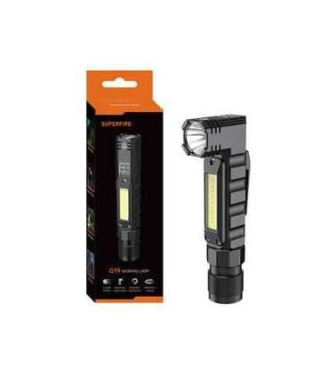 Multifunction flashlight Superfire G19, 200lm, USB