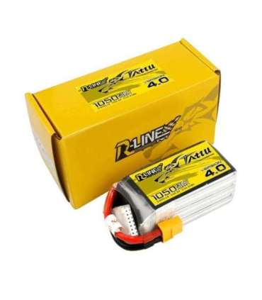 Tattu R-Line 4.0 1050mAh 22.2V 130C 6S1P XT60 Battery