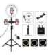 Tripod Mount Puluz with 26cm LED Ring Vlogging 1,1m  PKT3070B