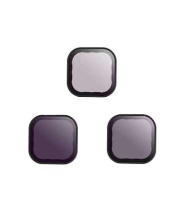 Lens filter set ND 8/16/32 Telesin for GoPro Hero 9 / Hero 10 / Hero 11 / Hero 12 (GP-FLT-902)