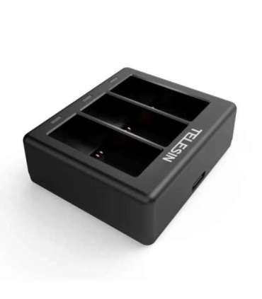 3-slot charger Telesin for GoPro Hero 12 / Hero 11 / Hero 10 / Hero 9