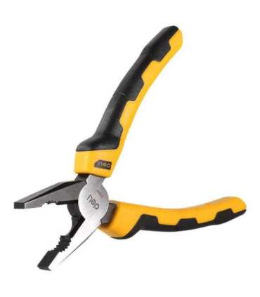 Combination pliers 8" Deli Tools EDL2008 (yellow)