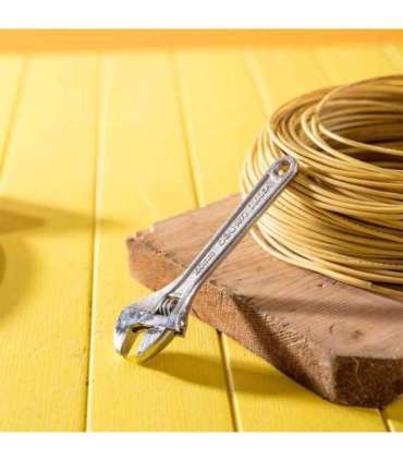 Adjustable Spanner 6" Deli Tools EDL006A (silver)