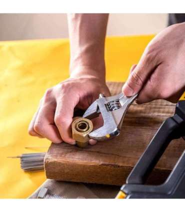 Adjustable Spanner 8" Deli Tools EDL008A (silver)