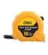 Steel Measuring Tape 10m/25mm Deli Tools EDL9010B (yellow)